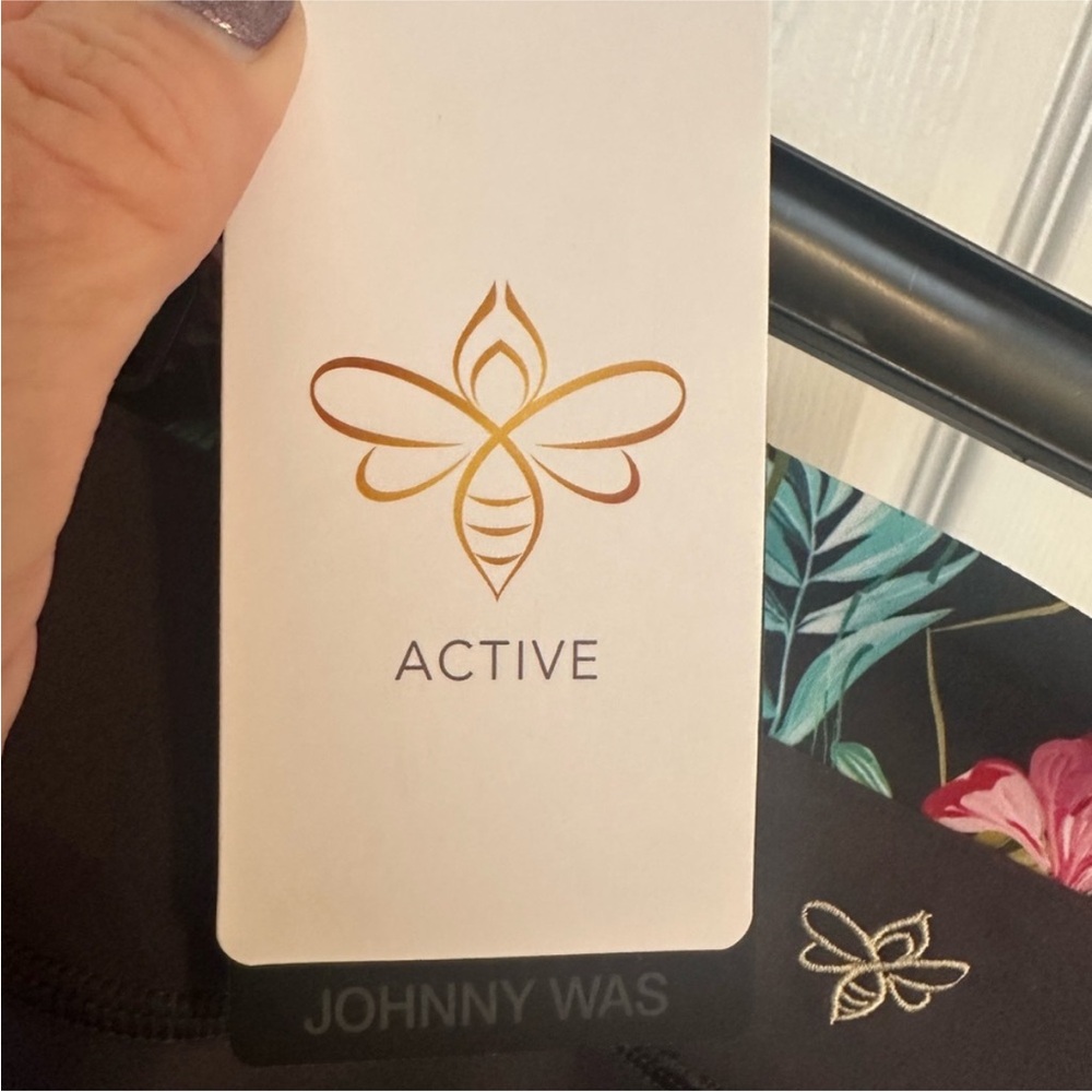 NWT Johnny Was Bee Active High Waist Leggings - Picture 6 of 7